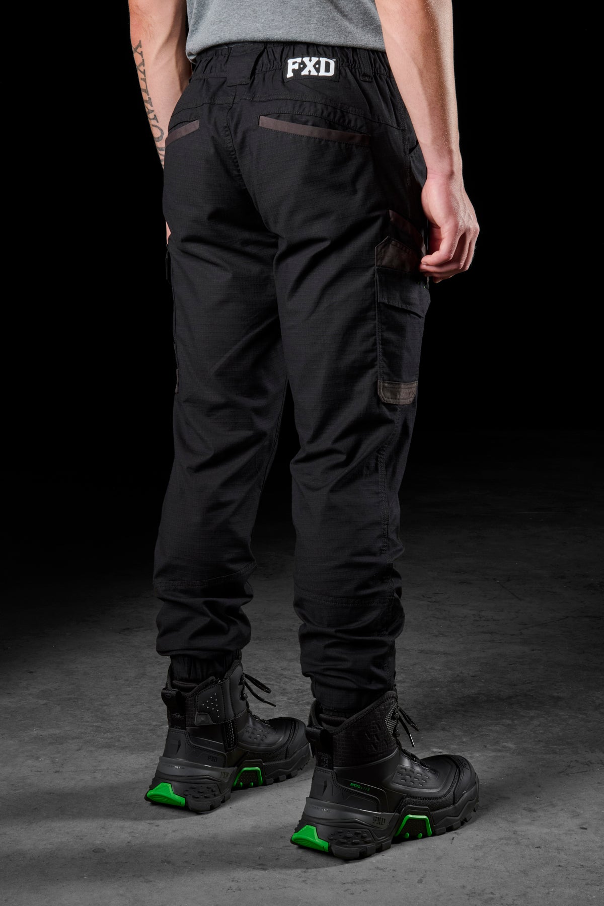 WP-12C - Black | FXD Workwear AU